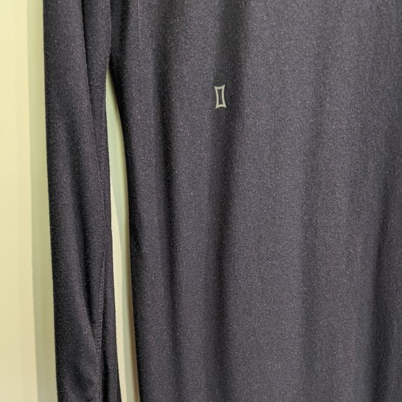 Kit and Ace Navy Wave Long Sleeve Dress - Picture 5 of 5